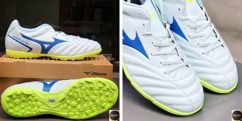 Mizuno Monarcida Neo II Select AS Trắng Xanh/Vàng